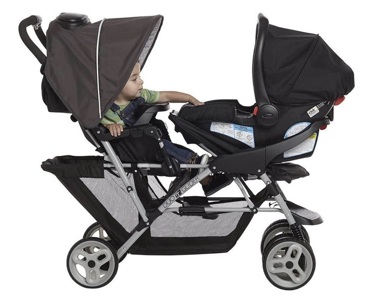 Carriola Graco Duo Glider Glacier Plegable Negro