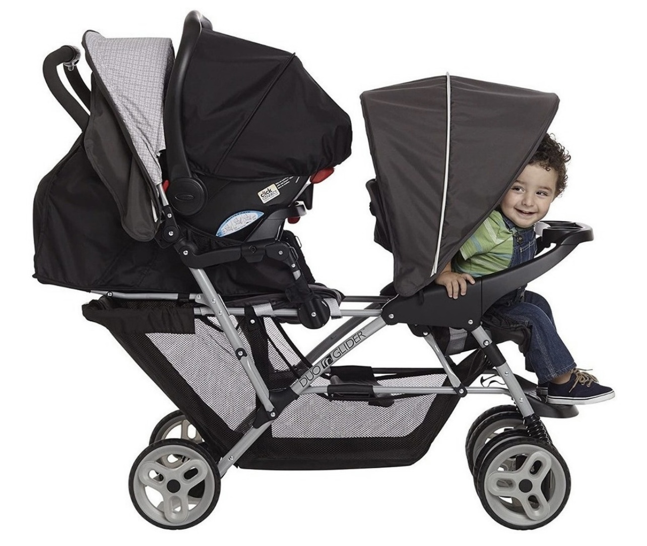 Carriola Graco Duo Glider Glacier Plegable Negro