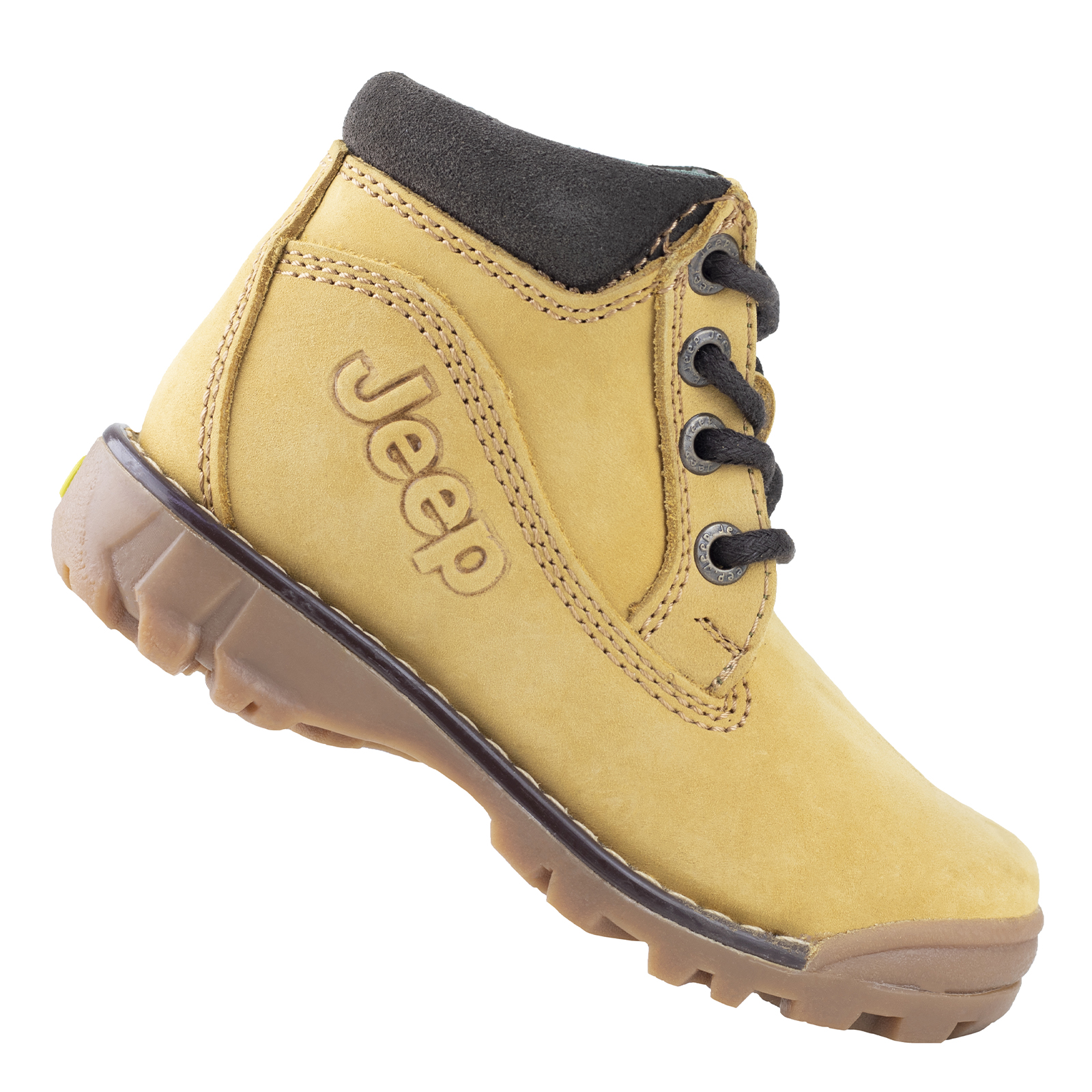 BOTAS PARA NIÑOS URBANA MARCA JEEP ORIGINAL 15522 NOBUCK MIEL 15522