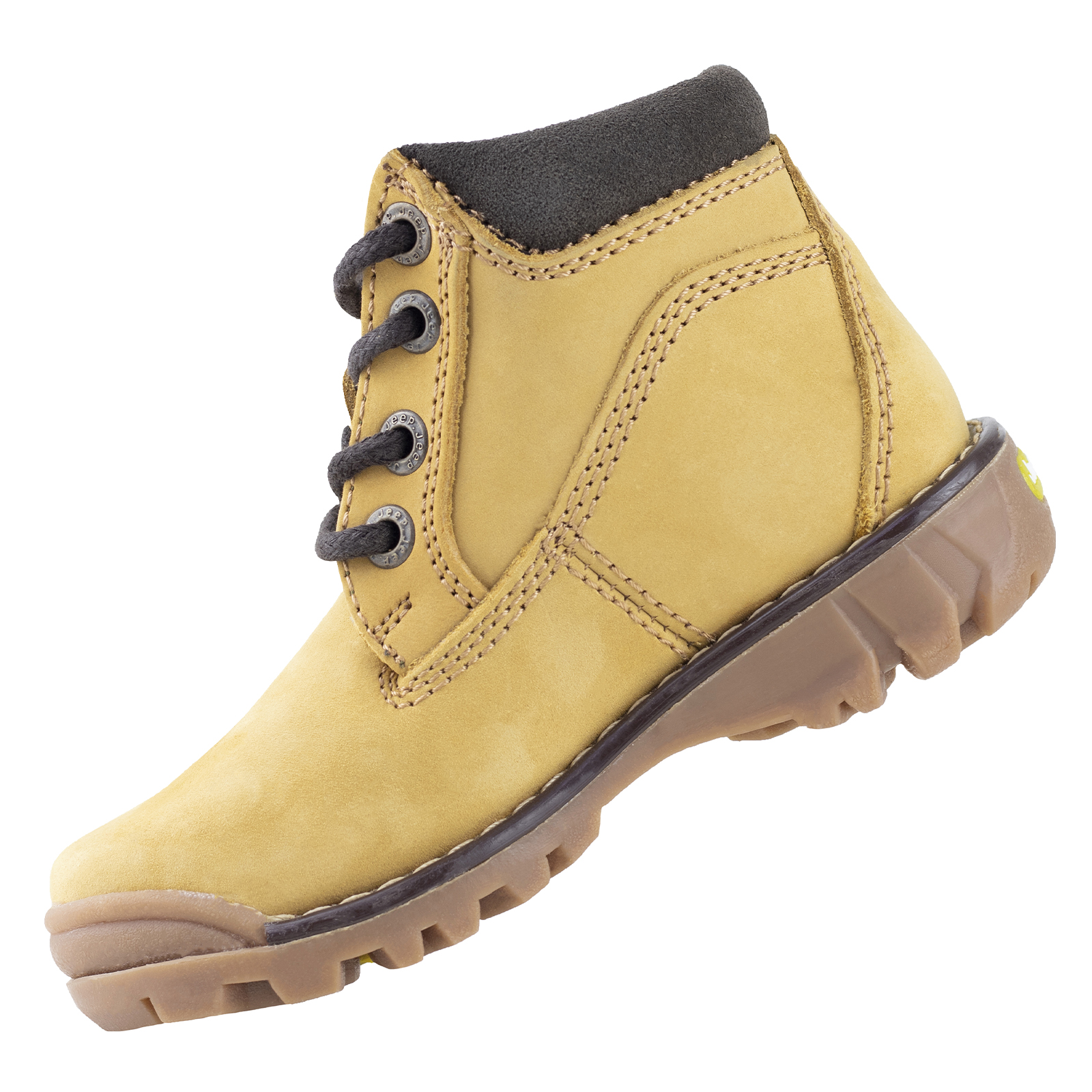 BOTAS PARA NIÑOS URBANA MARCA JEEP ORIGINAL 15522 NOBUCK MIEL 15522