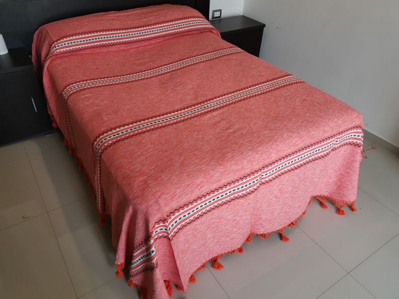 Colcha Matrimonial Artesanal de Oaxaca