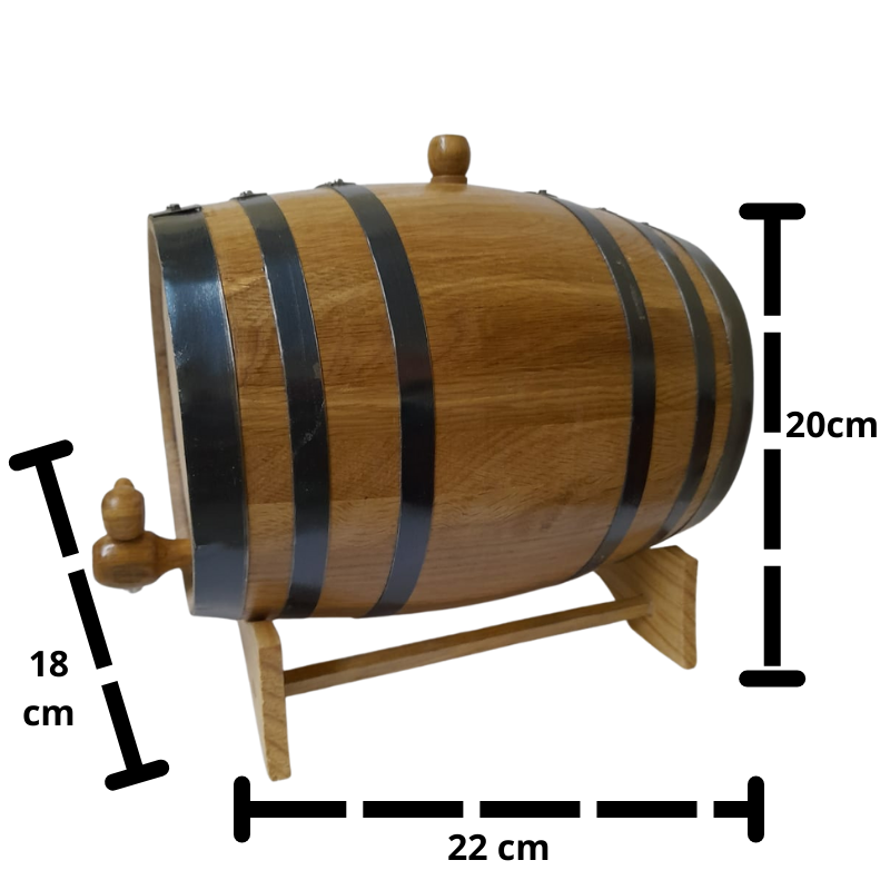 Cuenta de barril de madera, 5/8 .625 de cuenta de madera recubierta  transparente elija su cantidad -  México