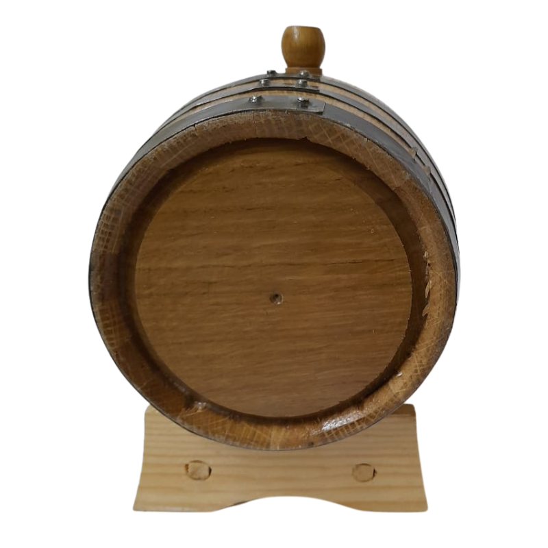 Barrica personalizable de roble 2L para reposar Mezcal
