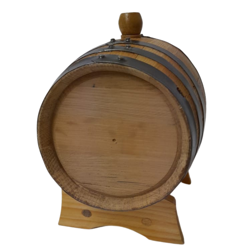Barrica de roble 1L personalizable para reposar Tequila