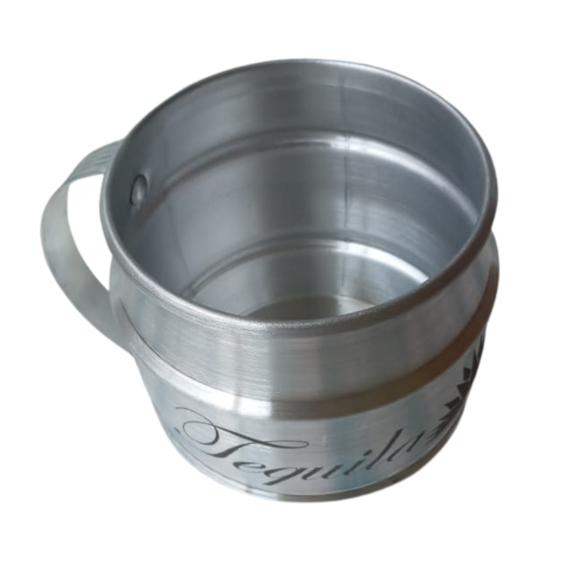 Tarro cervecero de aluminio cap. 1L ideal para bebidas frías