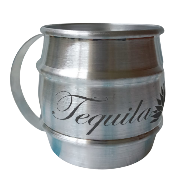 Tarro cervecero de aluminio cap. 1L ideal para bebidas frías