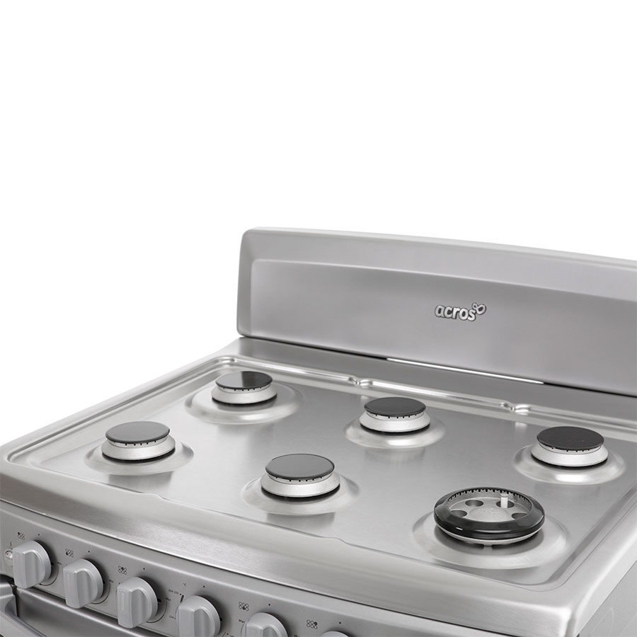 Estufa Al Piso Gas Acros 30" Plateado AF5434D