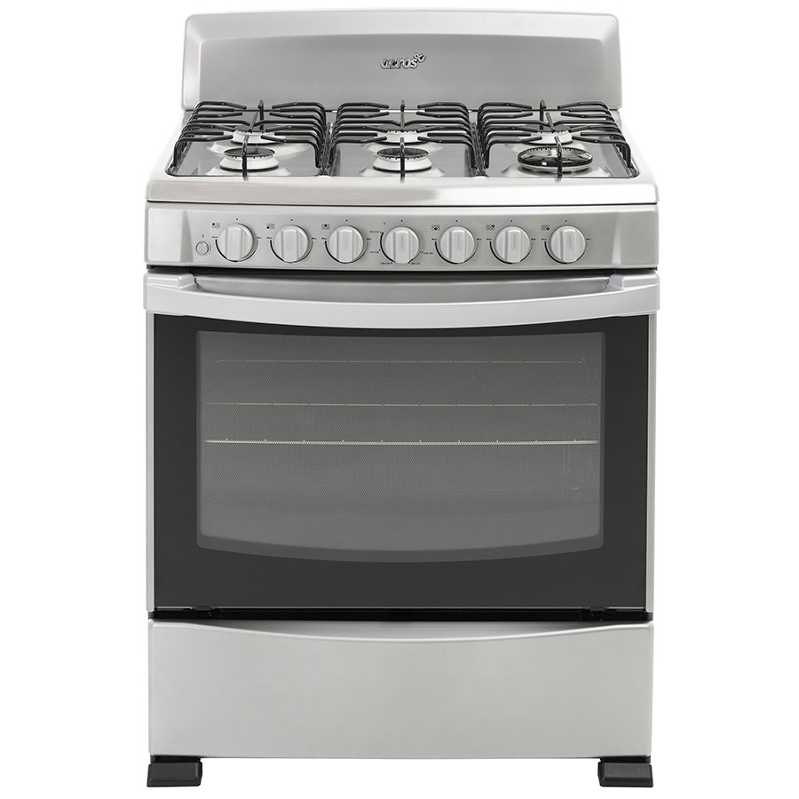 Estufa Al Piso Gas Acros 30" Plateado AF5434D