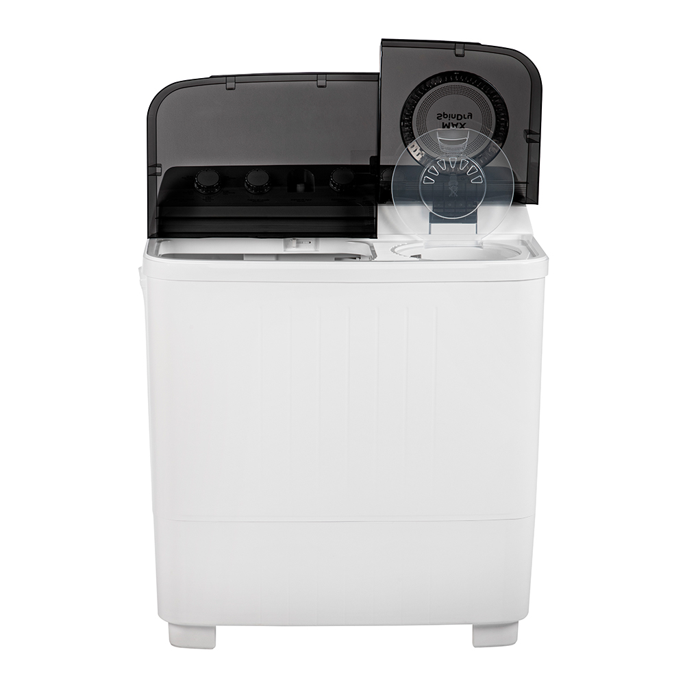 Lavadora dos tinas Acros 15kg ALD1545JE Blanco con vistas grises