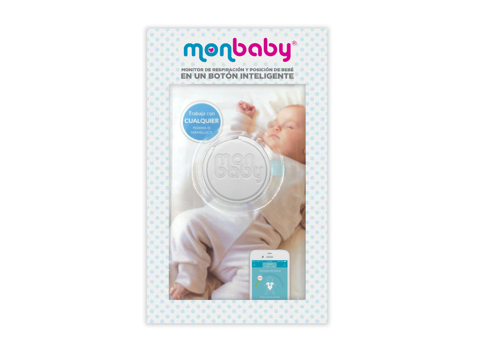 MONITOR INTELIGENTE PARA BEBE MONBABY ADVANCED 