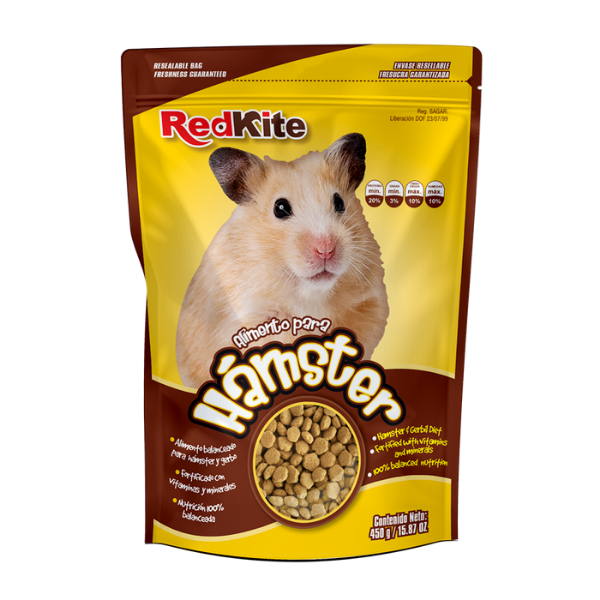 ALIMENTO HAMSTER 450 GRS