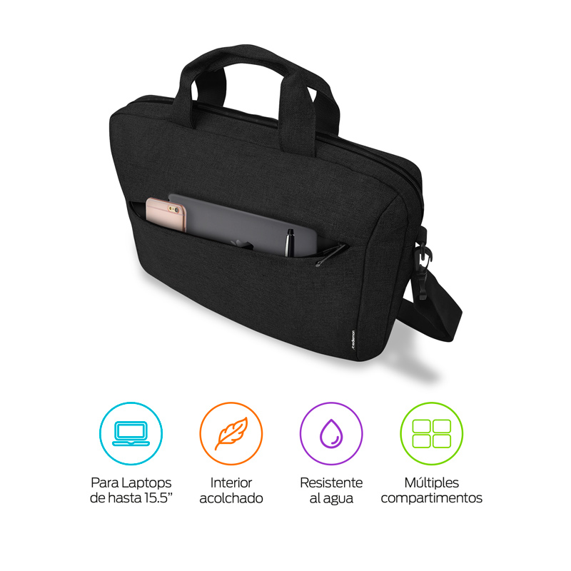 Mochila para Laptop tipo Maletín Funda Hasta 15.5 Redlemon