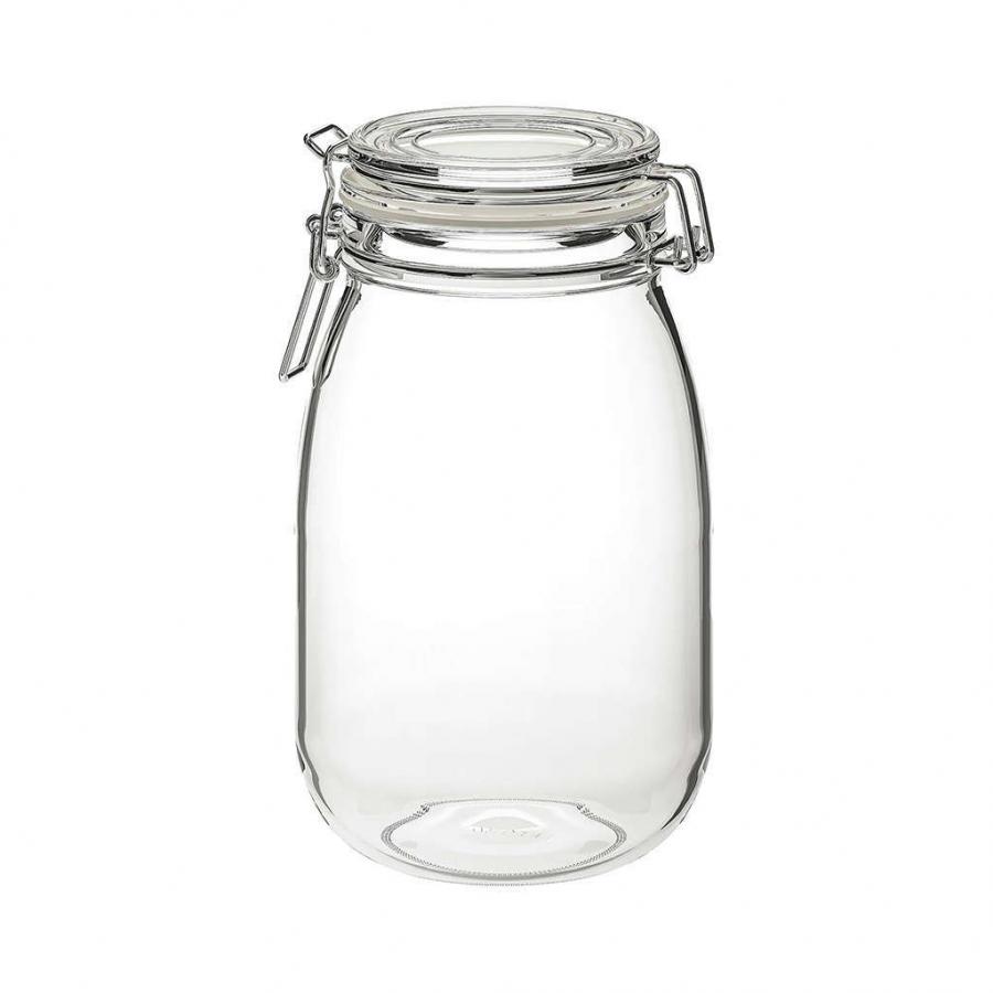 Frasco de vidrio 70227986 con tapa hermetica thcs