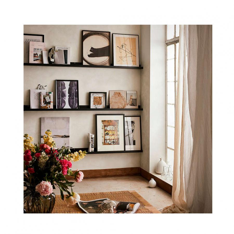 Repisa para fotos - 70292104 color negro 115 CM thcs