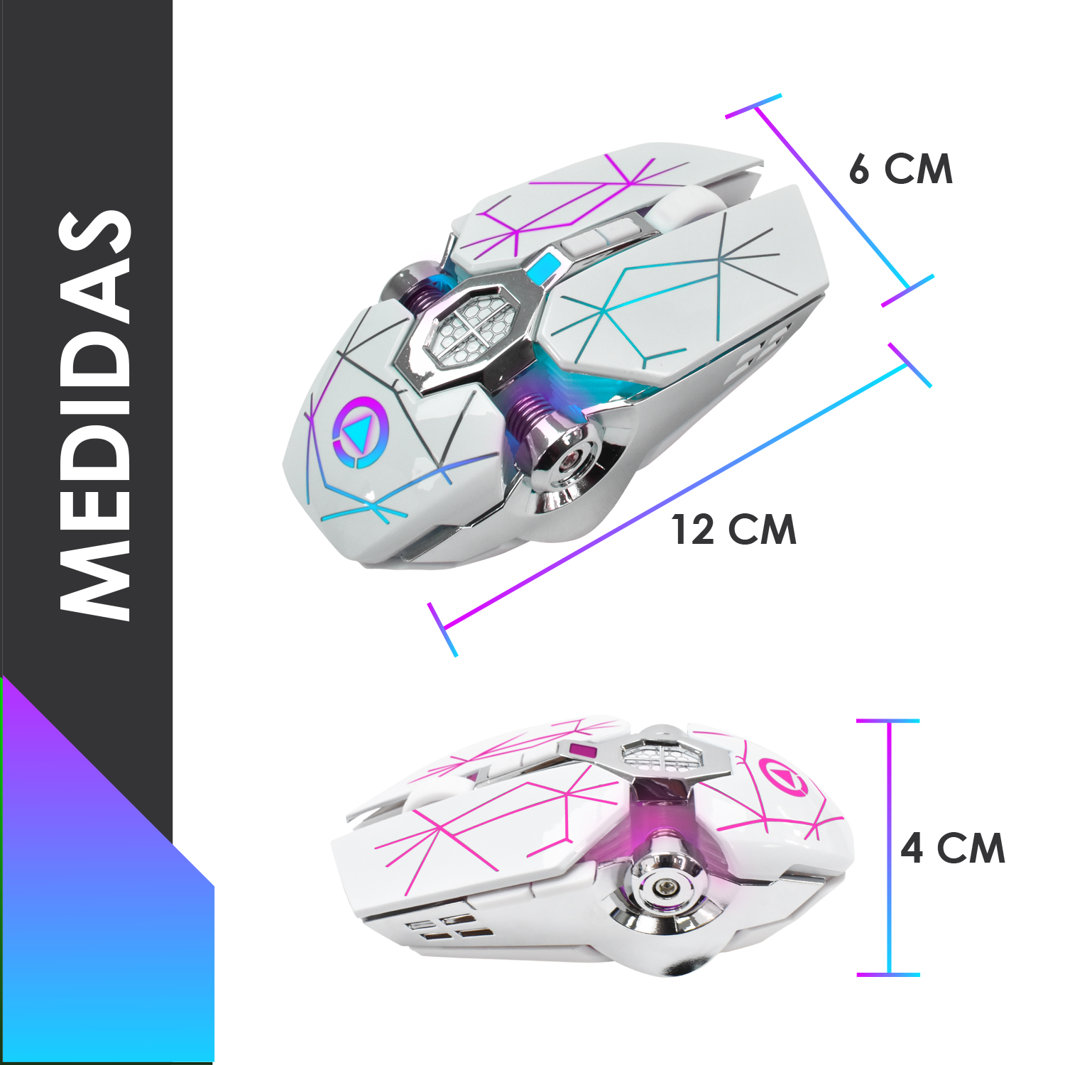 KIT TECLADO MOUSE GAMER RETROILUMINACION MECÁNICO