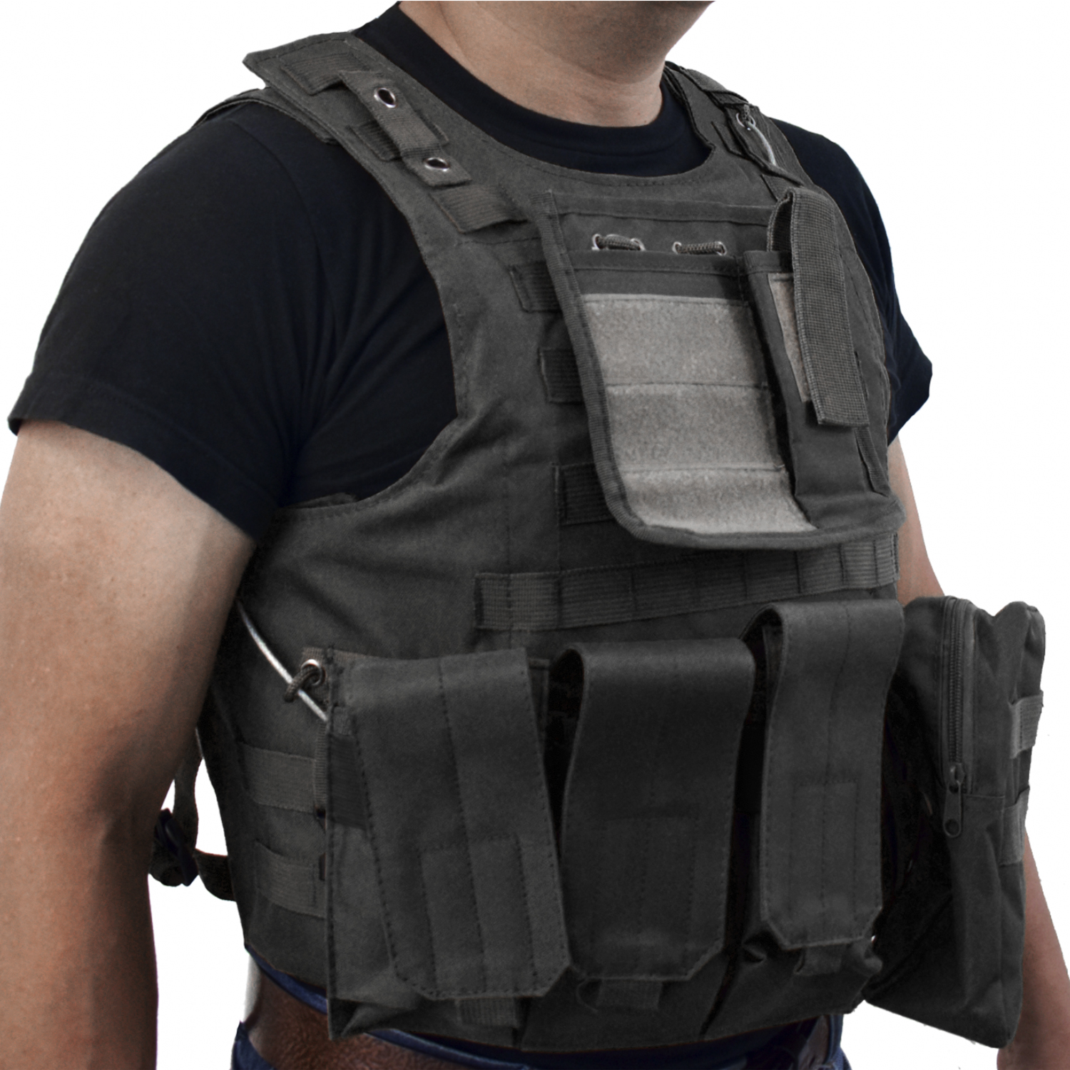 Chaleco Táctico Militar Estilo Combate Porta Placa de Uso Rudo