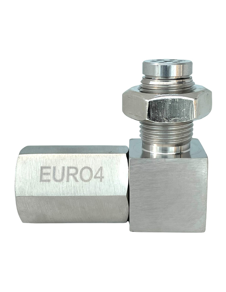 Mini Catalizador 90º Sensor De Oxigeno Apaga Codigo P0420 P0430