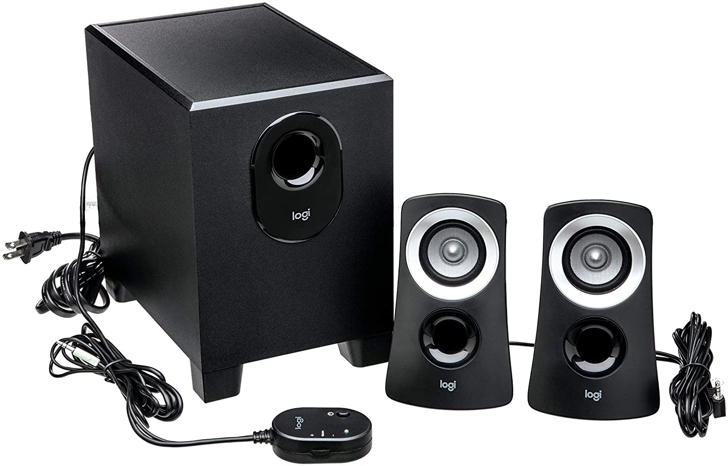 Bocinas Logitech Z313 - 2.1 Canales - 25 Watts RMS 