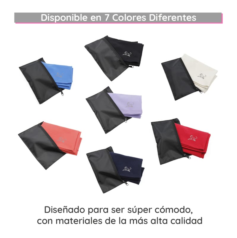 Short Deportivo Mujer con Morral tipo Neceser Incluido, Short Licra para Gym, Biker Short Talla G-EG, Marca Red Baboon
