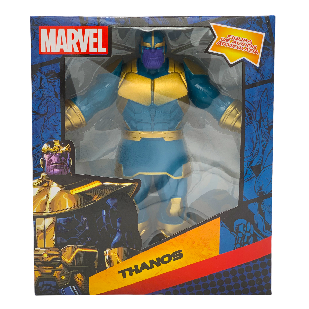 Figura de Acción 22 cm Thanos Villano Juguete Muñeco de Acción Articulado 