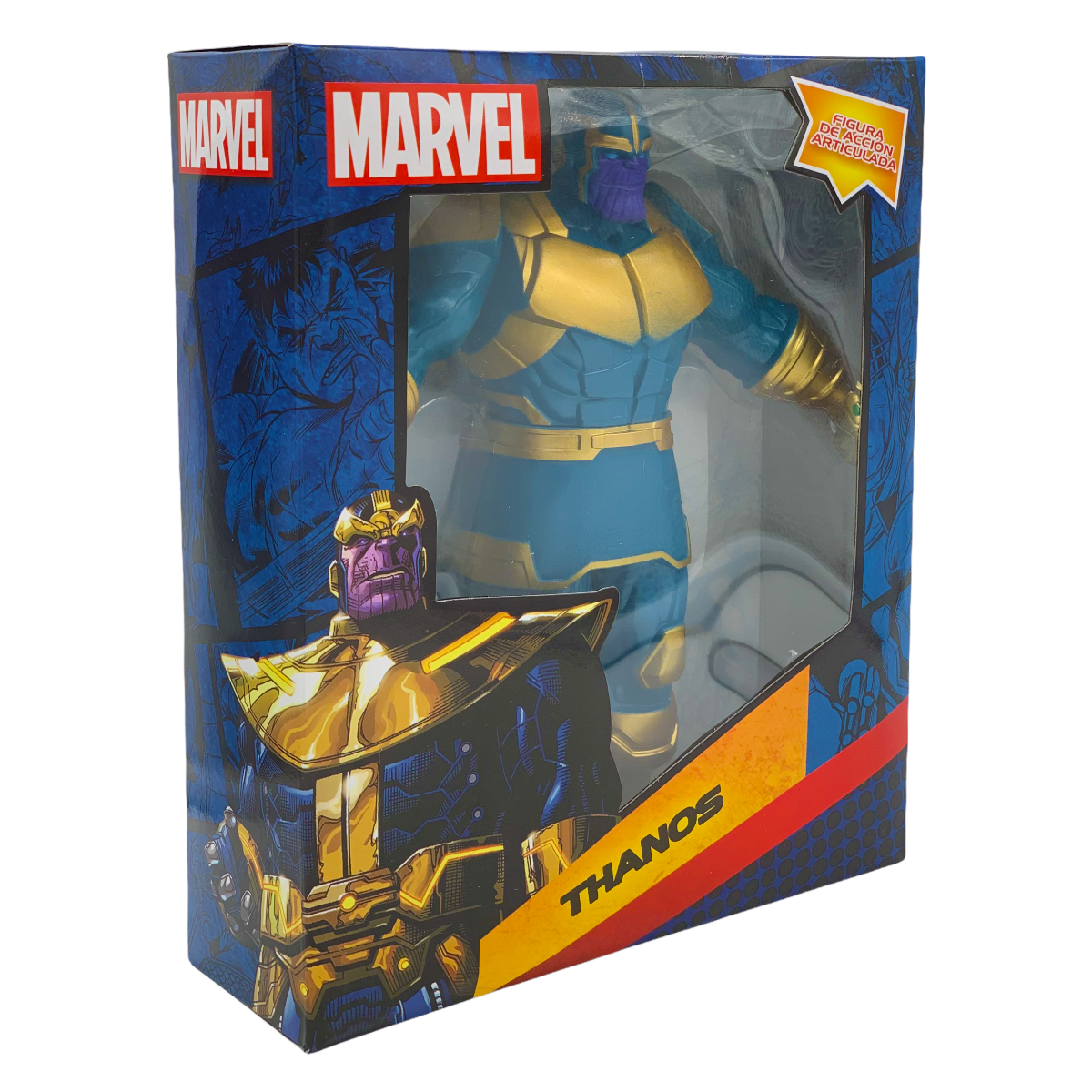 Figura de Acción 22 cm Thanos Villano Juguete Muñeco de Acción Articulado 
