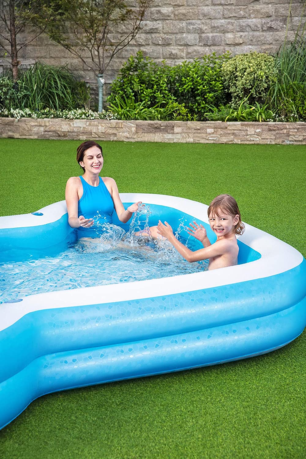Piscina Alberca Inflable Familiar 3.05 x 2.74 x 0.46 m Bestway