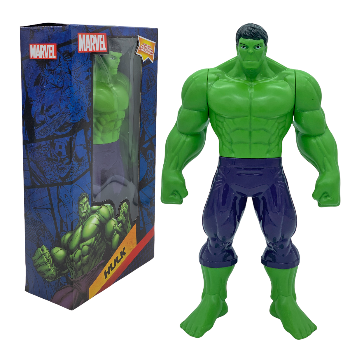 Figura de Acción 22 cm Hulk Juguete Muñeco de Acción Articulado 