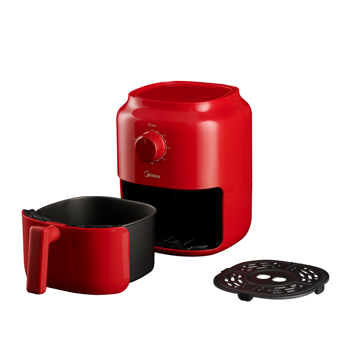 Freidora de Aire Eléctrica Midea 3L Roja Fun Series 