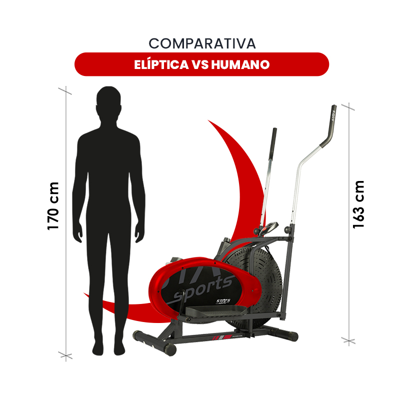 Escaladora Elíptica Trainer Ss/ Reforzada/ Diseño Exclusivo