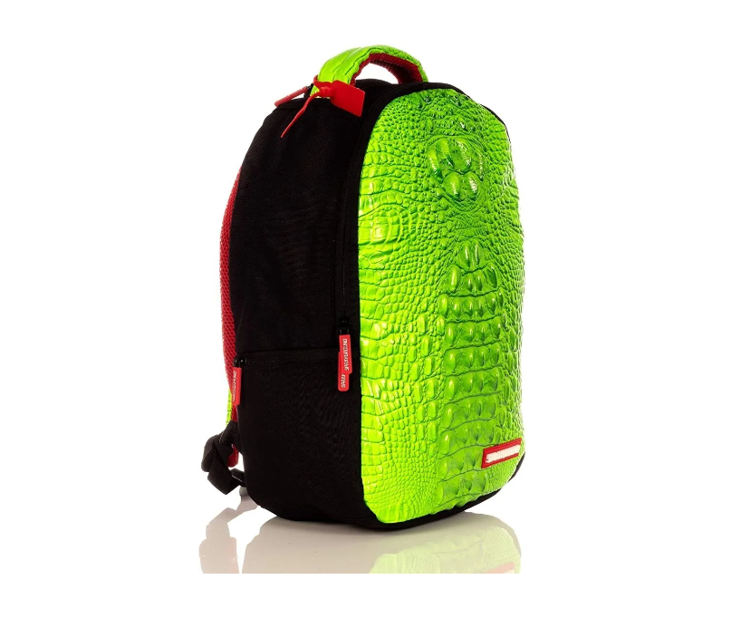 Mochila Oficial Crocodile Colors Backpack Original SpraygroundVerde