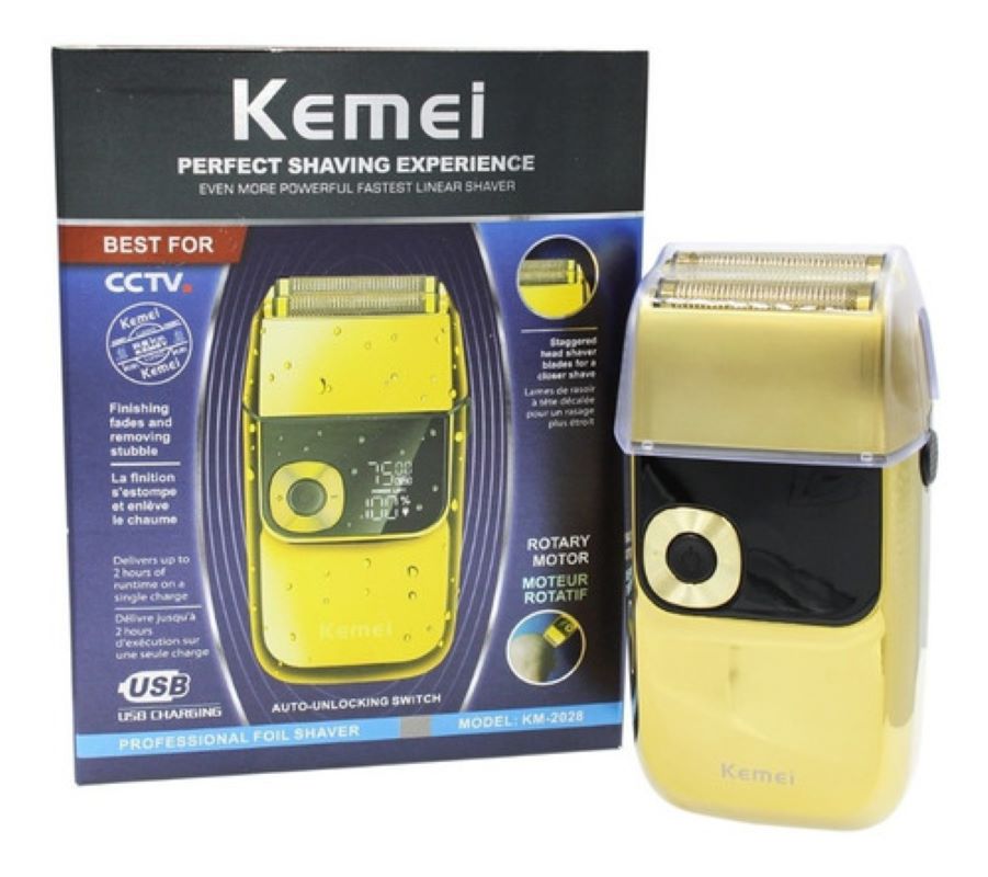 Afeitadora 2 en 1 Kemei KM-2028 Recargable 
