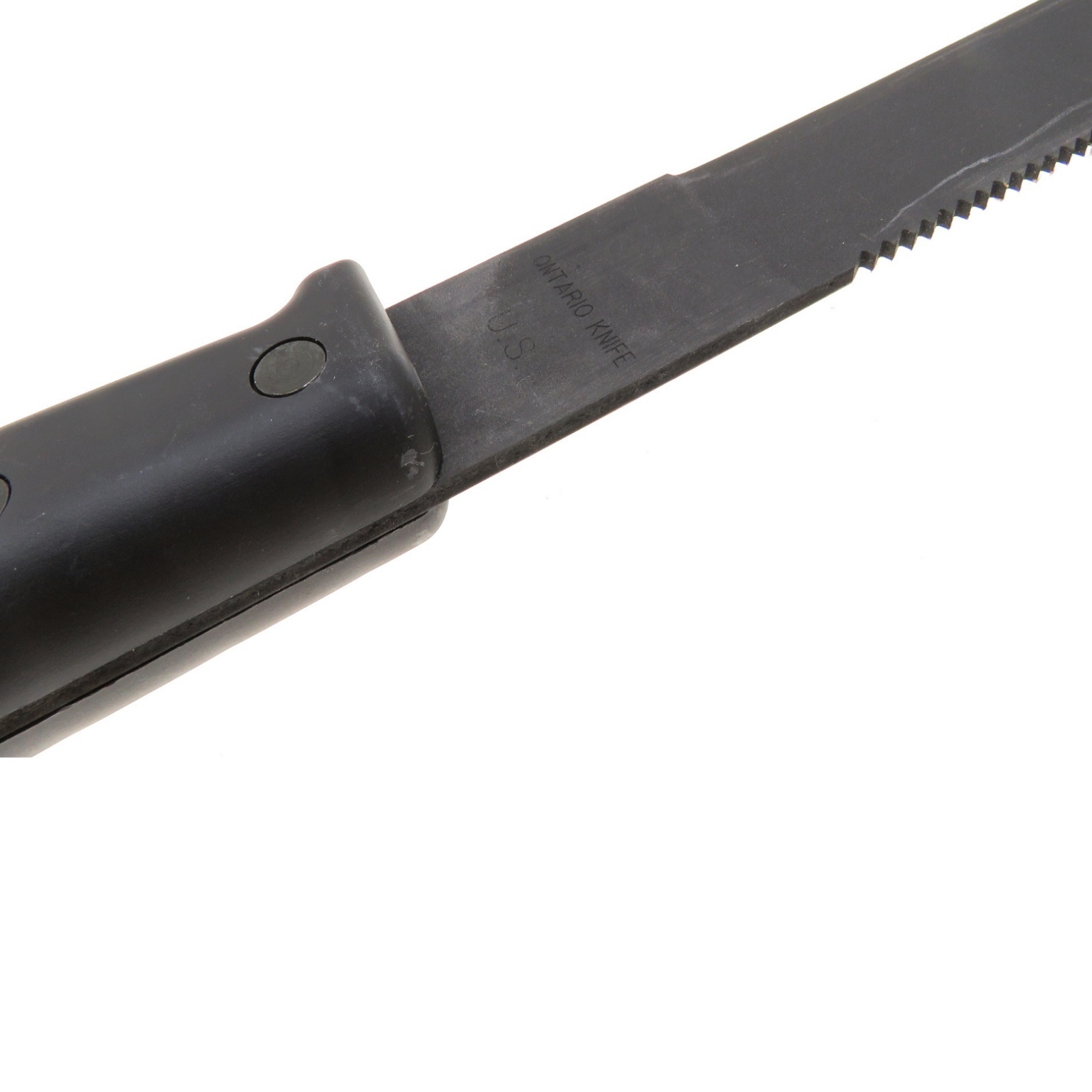 On18S Ontario Military Machete Con Sierra Hoja 18 1095 C/Fda