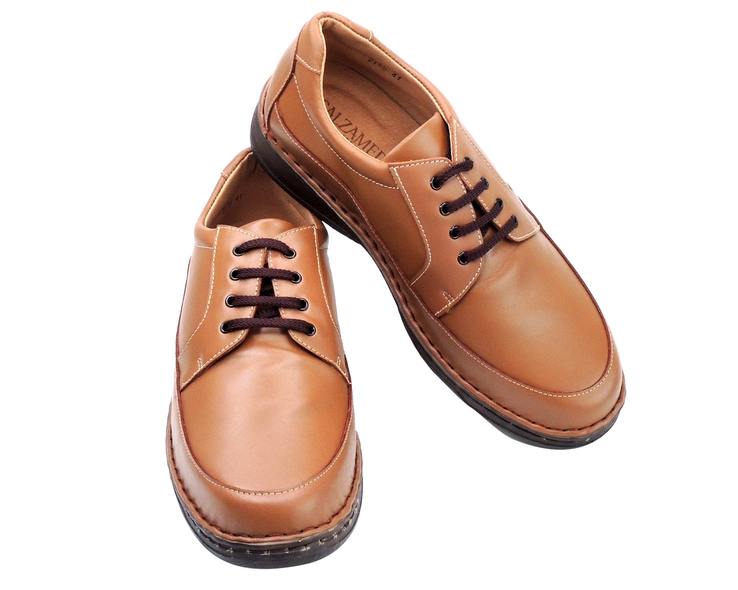 ZAPATOS DE PIEL, ANCHO ESPECIAL PARA HOMBRE 