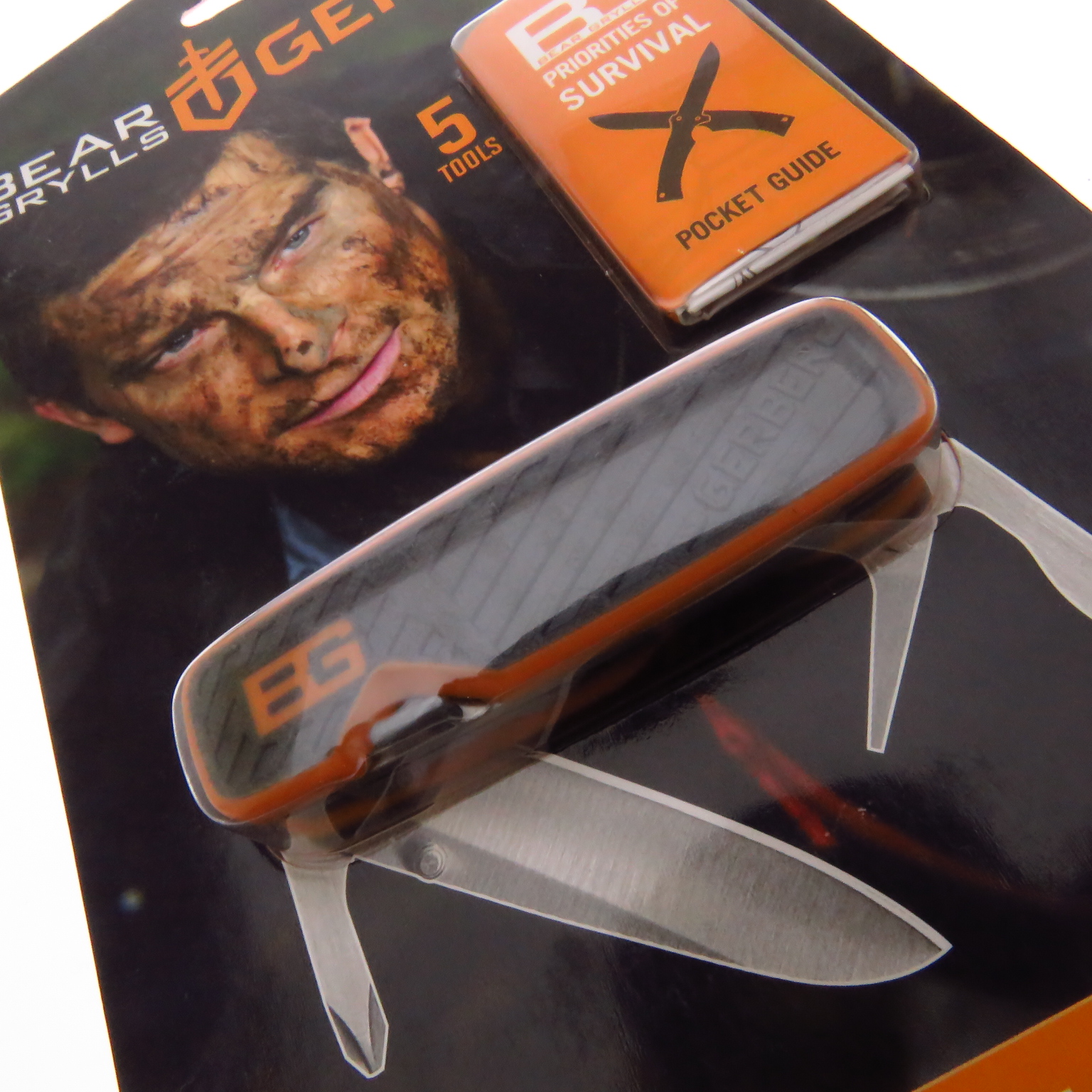 G1050 Gerber Bear Grylls Pocket Tool Navaja