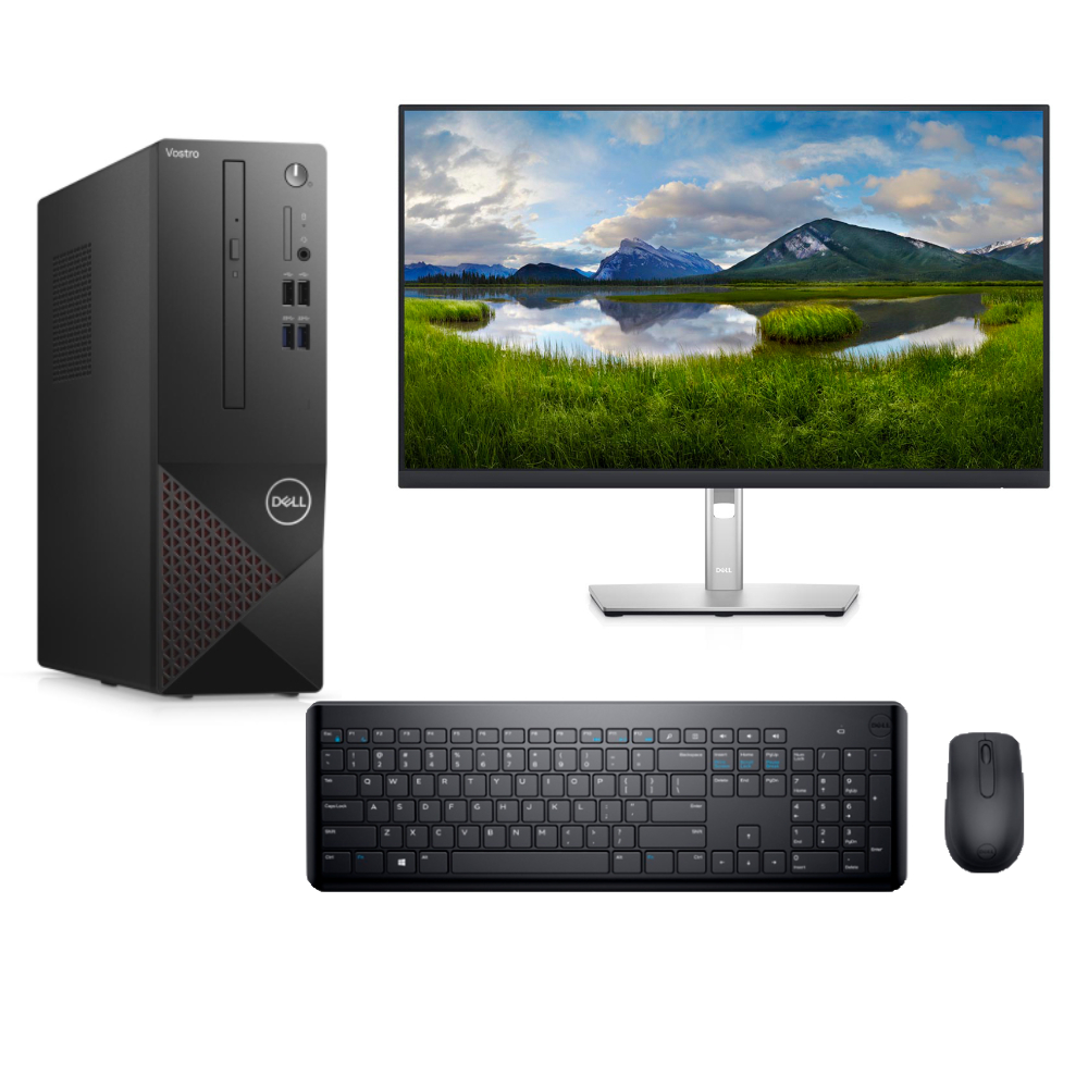 Computadora de escritorio Dell Vostro I5 RAM 8GB 1TB HDD Monitor 21.5 Windows 10 Home
