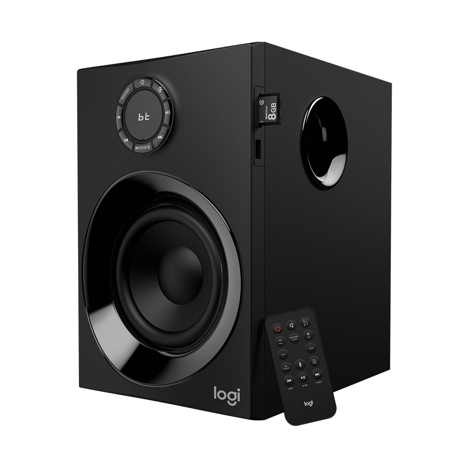 Bocinas Logitech Z607, Auténtico Sonido Envolvente 5.1 