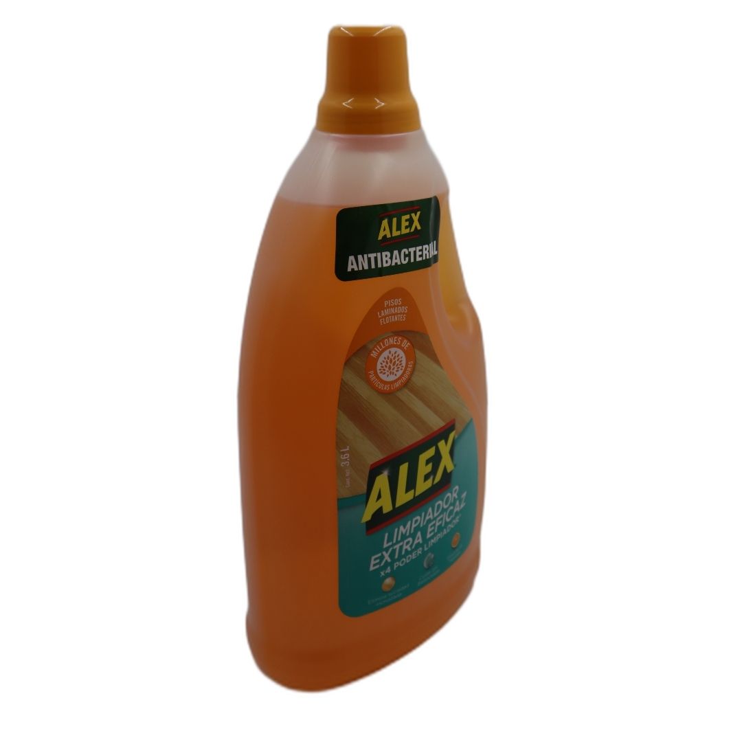 Limpiador Liquido Alex Extra Eficaz 4x Para Pisos 3.6 Litros