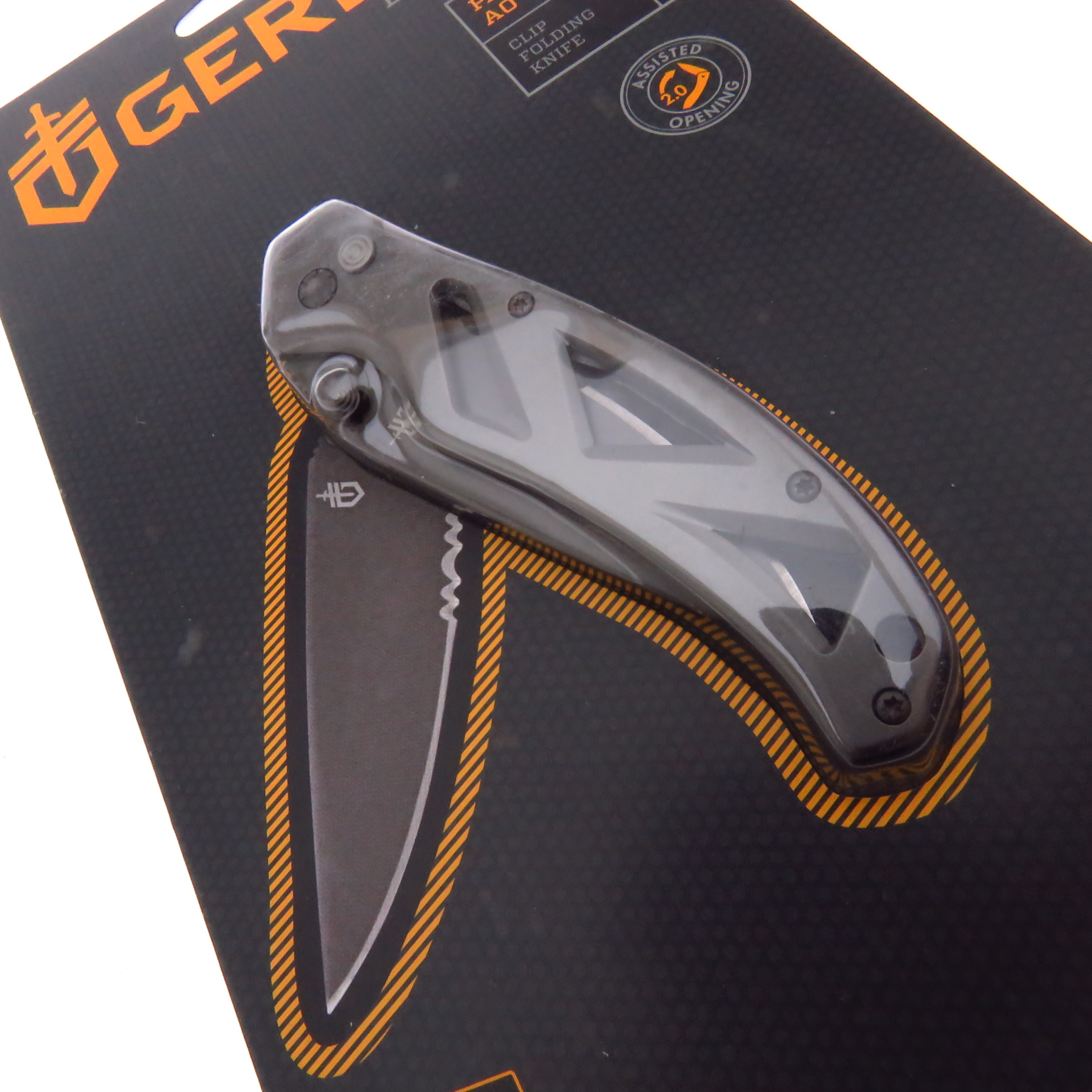 G31001701N Gerber Paraframe Navaja Filo Combo Asistida Con Clip