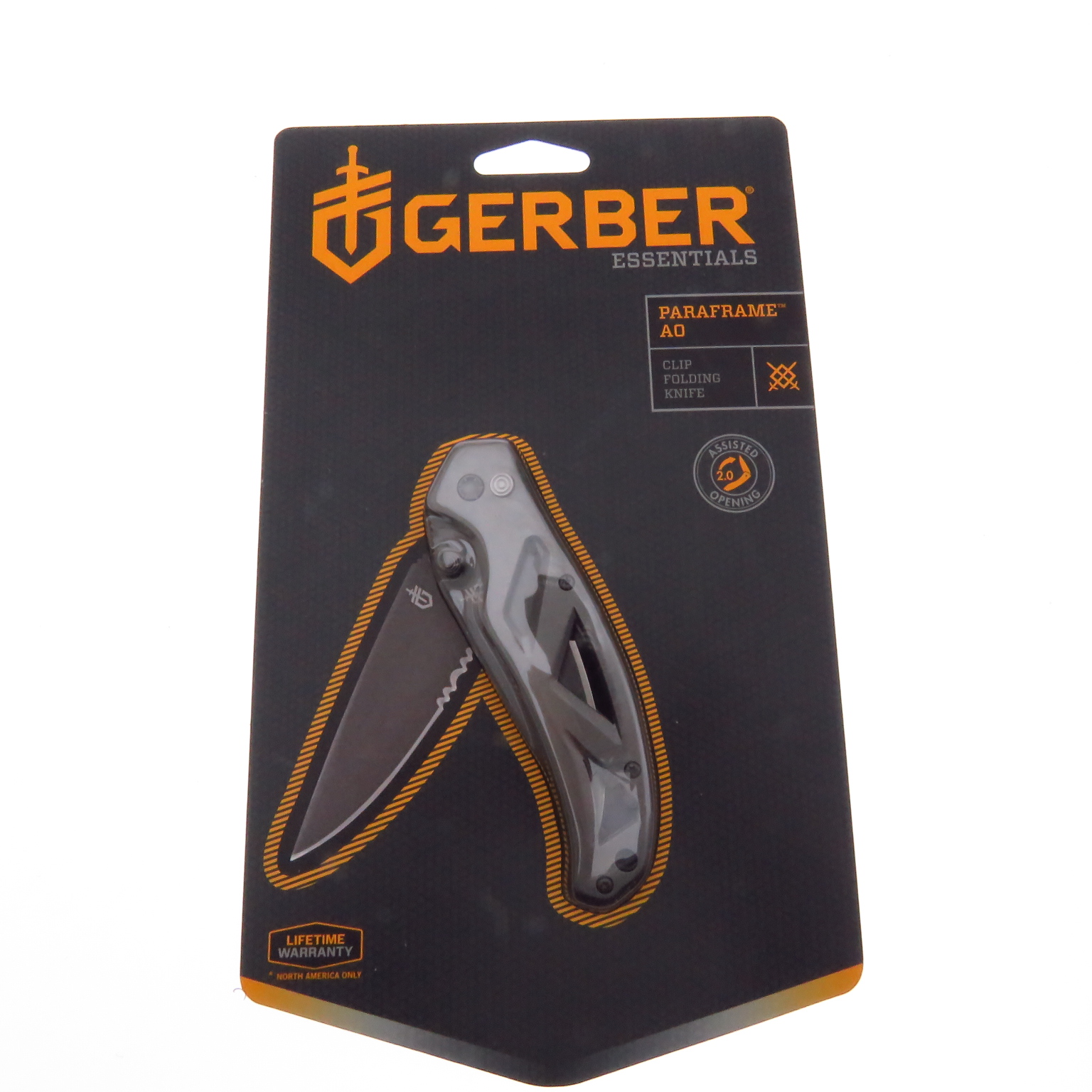 G31001701N Gerber Paraframe Navaja Filo Combo Asistida Con Clip