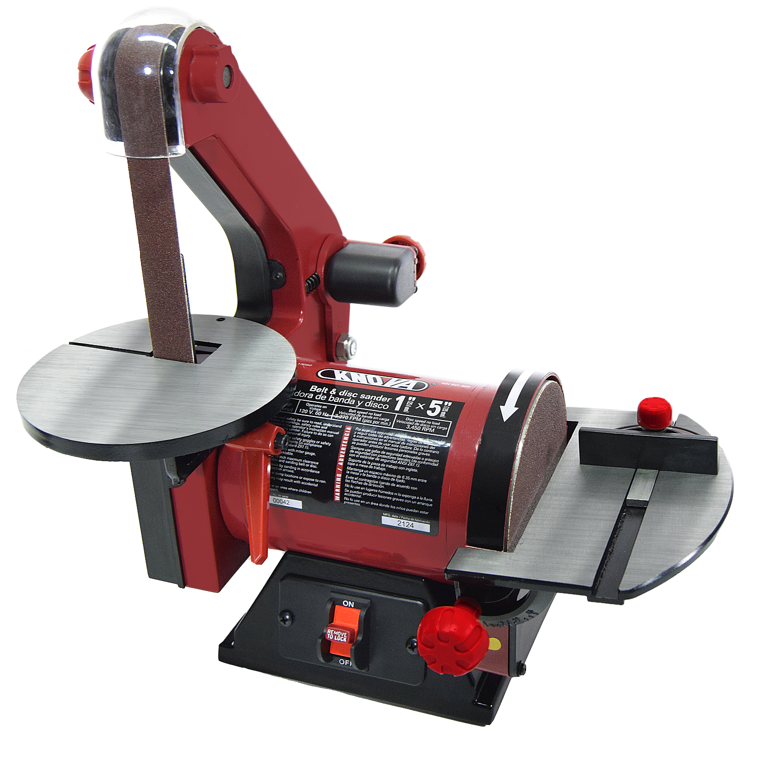 LIJADORA DE BANDA Y DISCO 1" X 5"