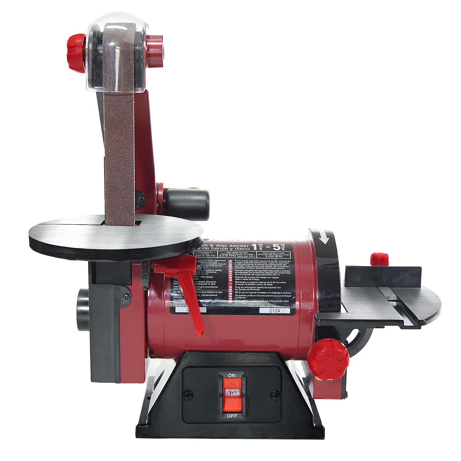 LIJADORA DE BANDA Y DISCO 1" X 5"