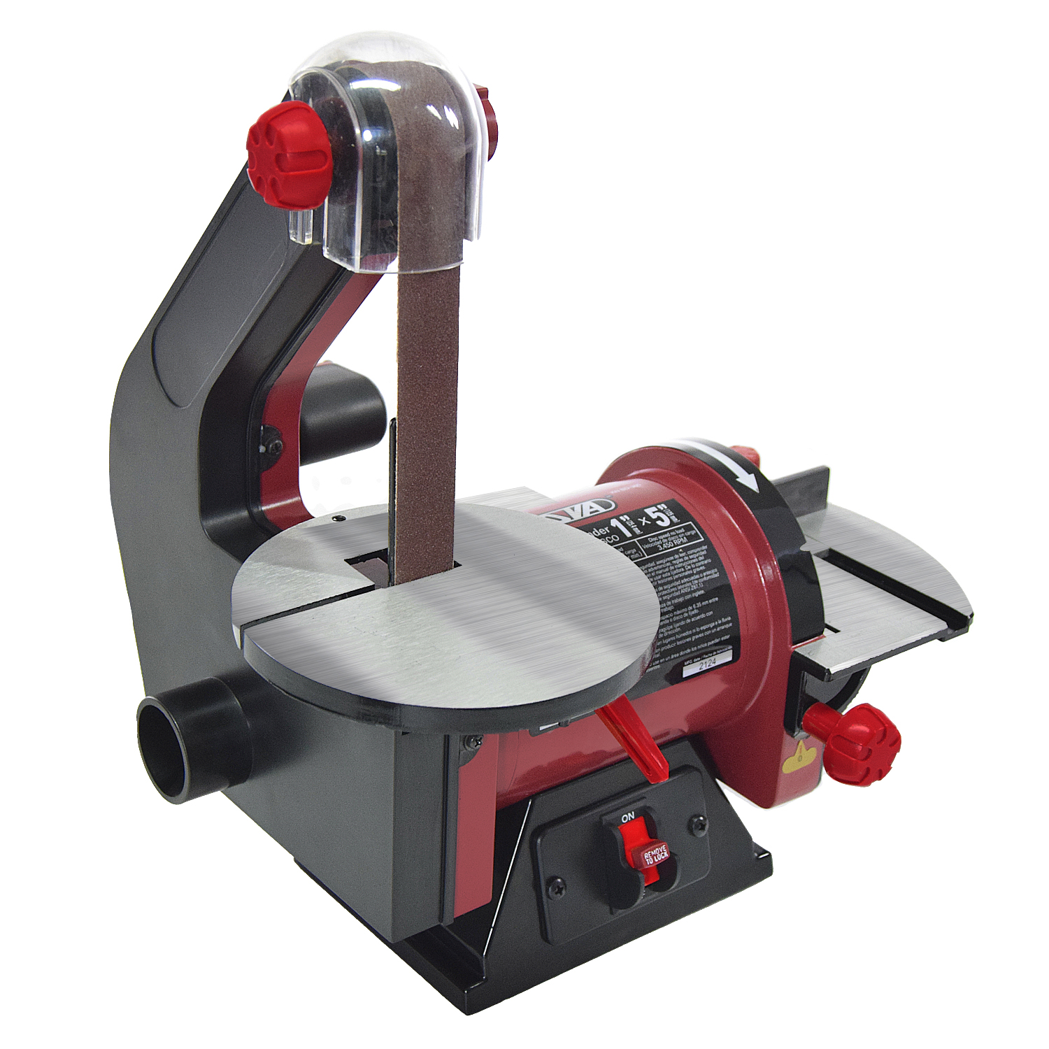 LIJADORA DE BANDA Y DISCO 1" X 5"