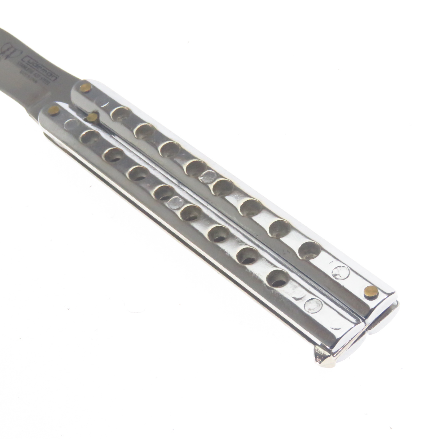 Cu508B Cudeman Navaja Butterfly Mariposa Crom Balisong Inox