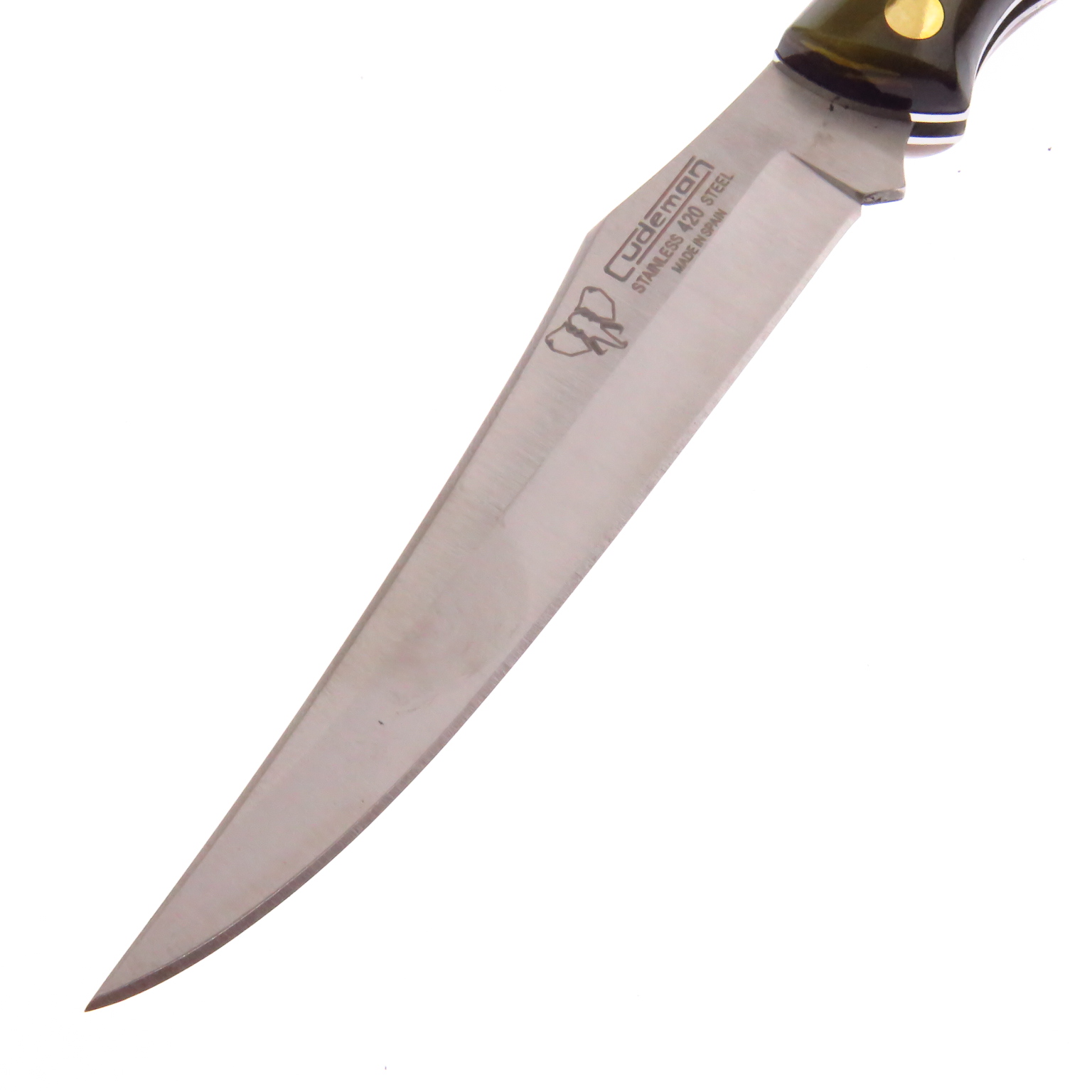 Cu453A Cudeman Navaja Caza Hoja Tipo Estilete Cuerno S Fda