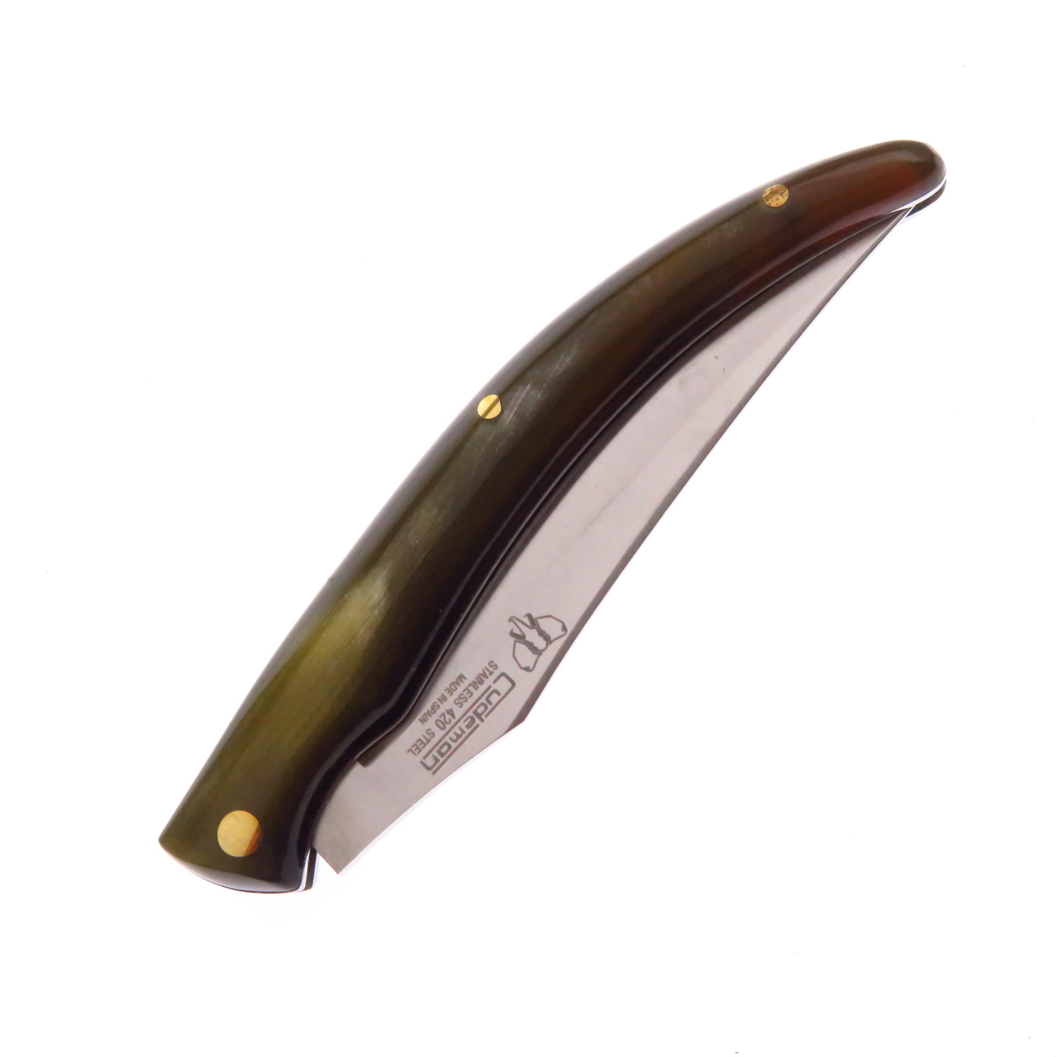 Cu453A Cudeman Navaja Caza Hoja Tipo Estilete Cuerno S Fda