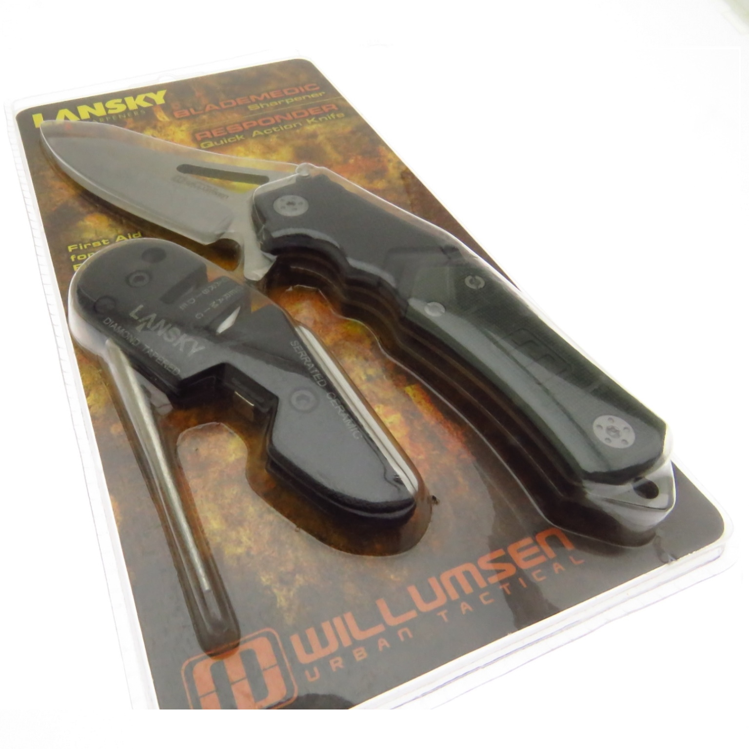 Ls09783 Lansky Combo Navaja Respoderer Blade Medic
