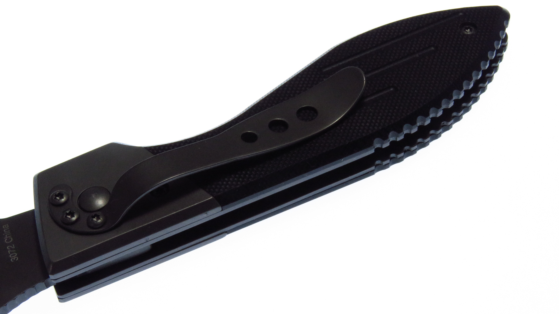 Ka3072 Kabar Warthog Folder Navaja Punta Clip Filo Liso