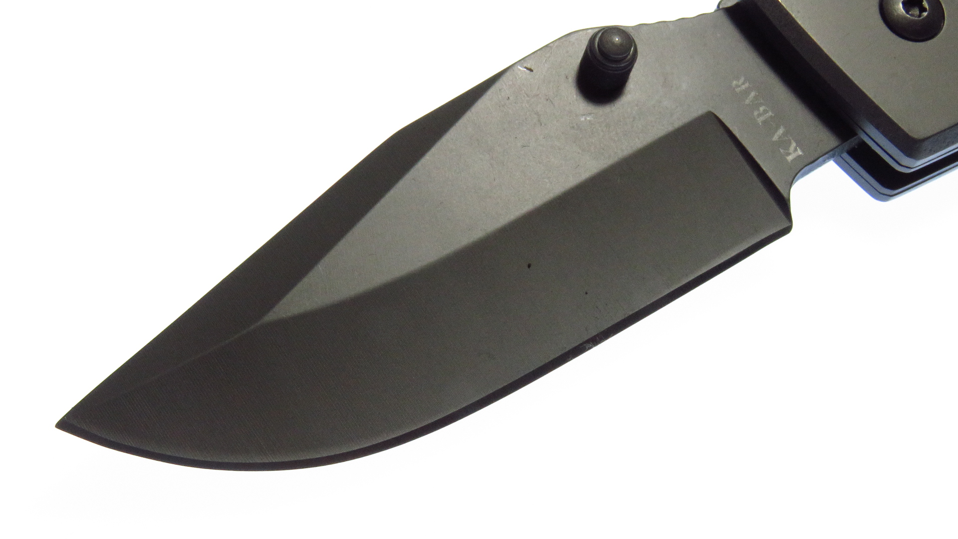 Ka3072 Kabar Warthog Folder Navaja Punta Clip Filo Liso