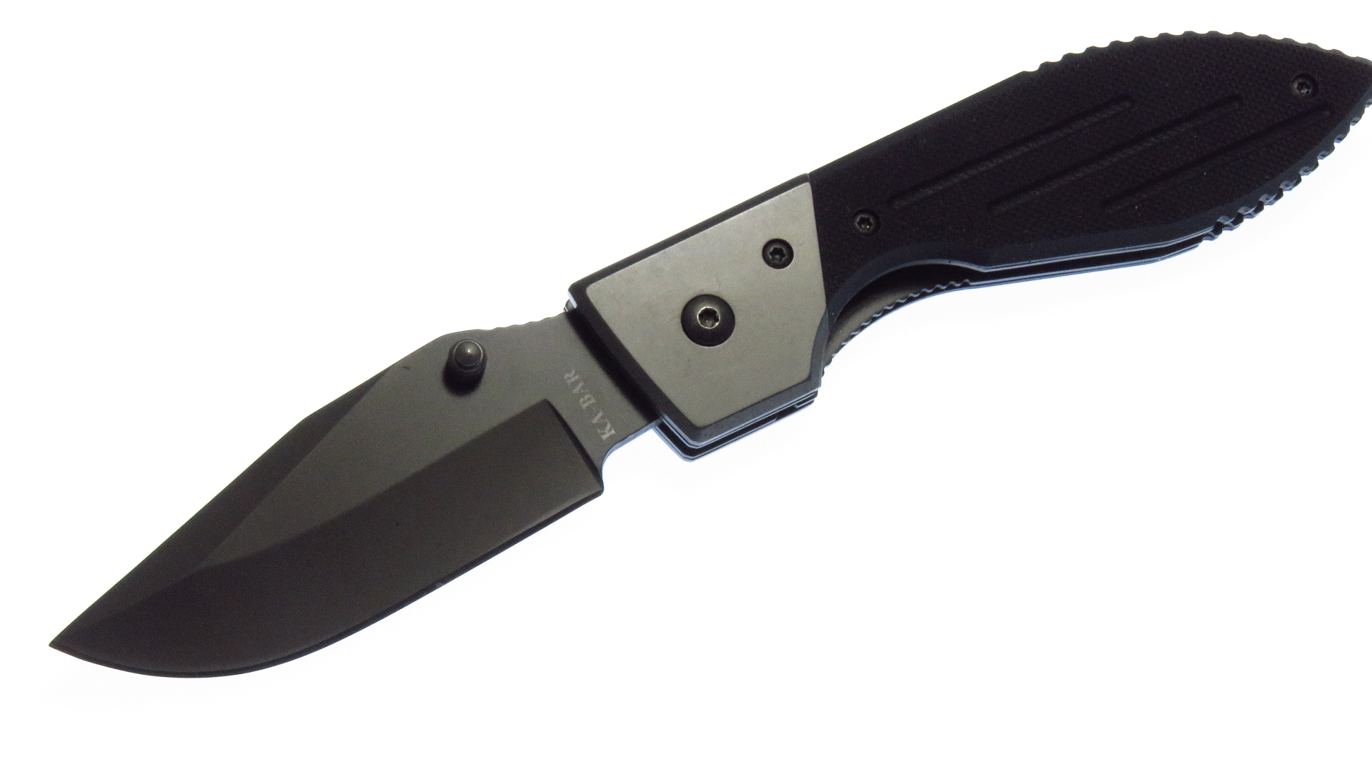 Ka3072 Kabar Warthog Folder Navaja Punta Clip Filo Liso