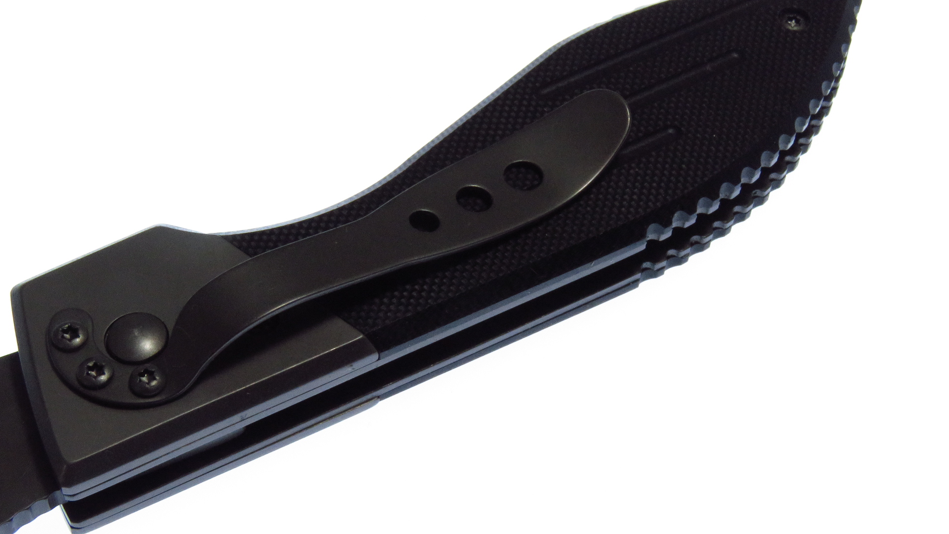 Ka3072 Kabar Warthog Folder Navaja Punta Clip Filo Liso